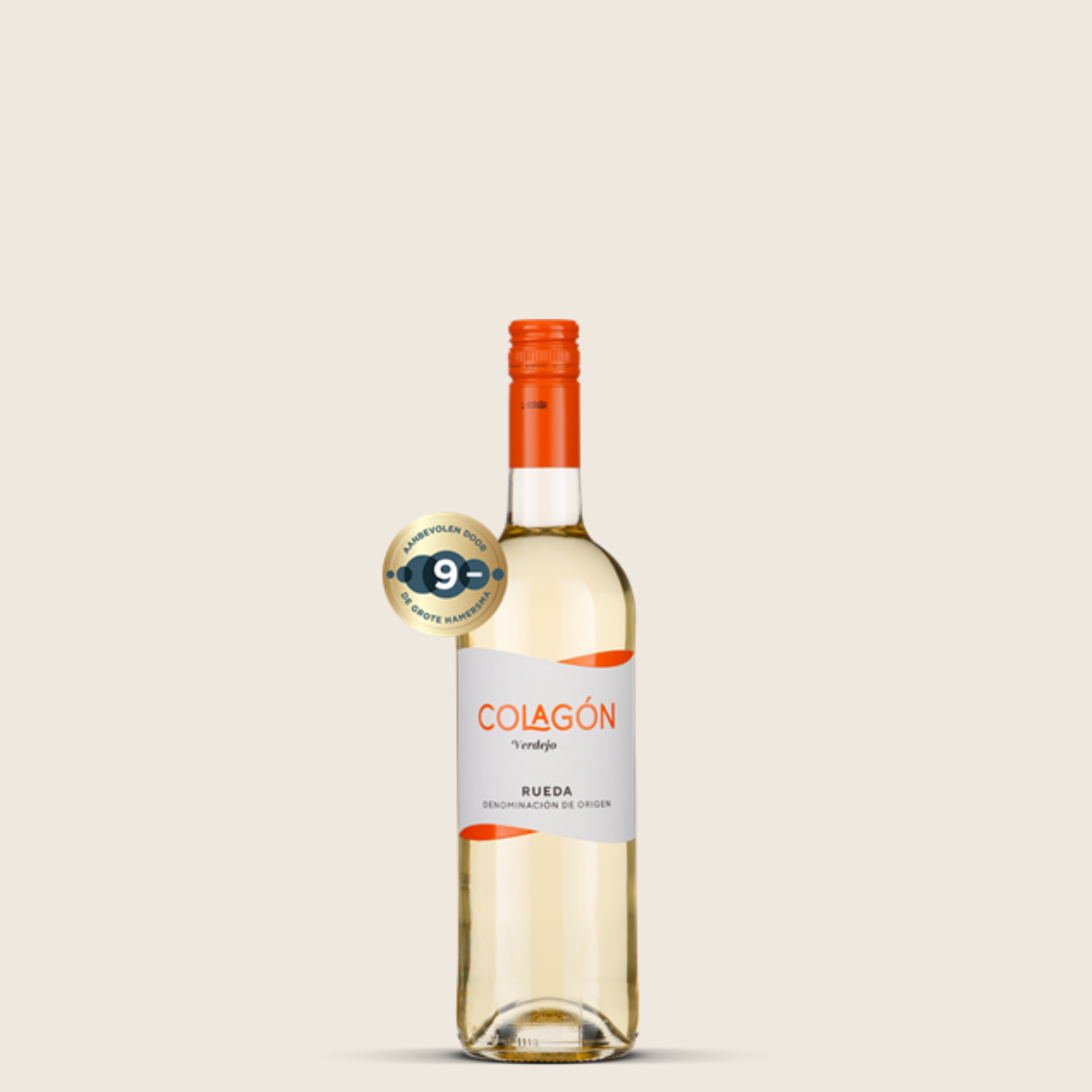 Witte wijn fles - Colagon Verdejo
