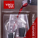 Vacuvin Wine Sever Crystal x2